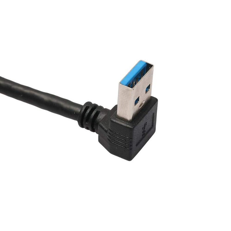 ANRANK USB 3.0 Up Angle 90 Degree Extension Cable Male to Female Adapter Cord - Image 4